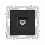 Розетка интернет, RJ45 206.45-1.black