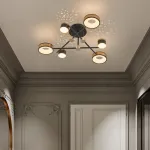 Потолочная люстра Arte Milano Ferrara-71040 271040/6 BK/GD