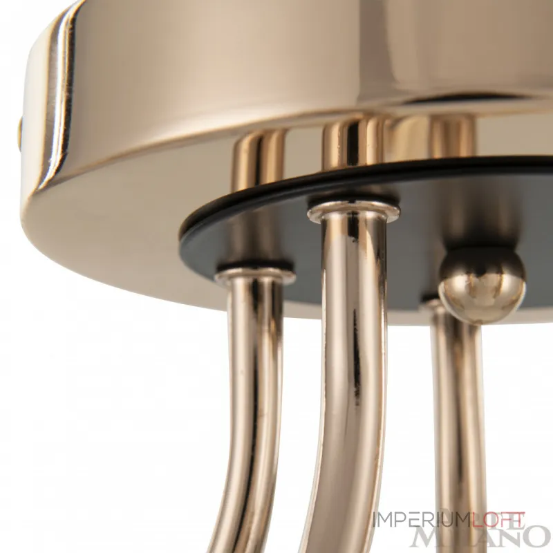 Потолочная люстра Arte Milano AMALFI-322306 322306/5 FG+BK Потолочная люстра Arte Milano AMALFI-322306 322306/5 FG+BK