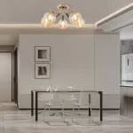Потолочная люстра Arte Milano AMALFI-322306 322306/5 FG+BK