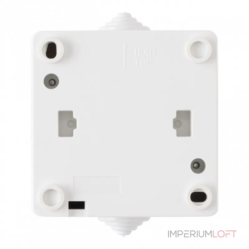 Кнопка дверного звонка, 10A 250V 309.36-1.grey от ImperiumLoft