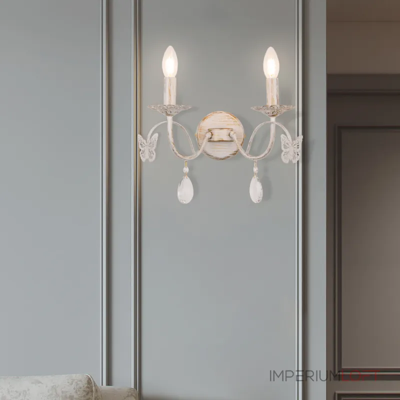 Бра Arte Milano AM346179 346179/2W WT+G Бра Arte Milano AM346179 346179/2W WT+G