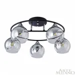 Люстра Arte Milano AMALFI-322403 322403/5 BK+CR от ImperiumLoft