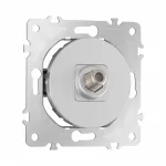 Розетка спутниковая, SAT TV 202.42-1.silver от ImperiumLoft