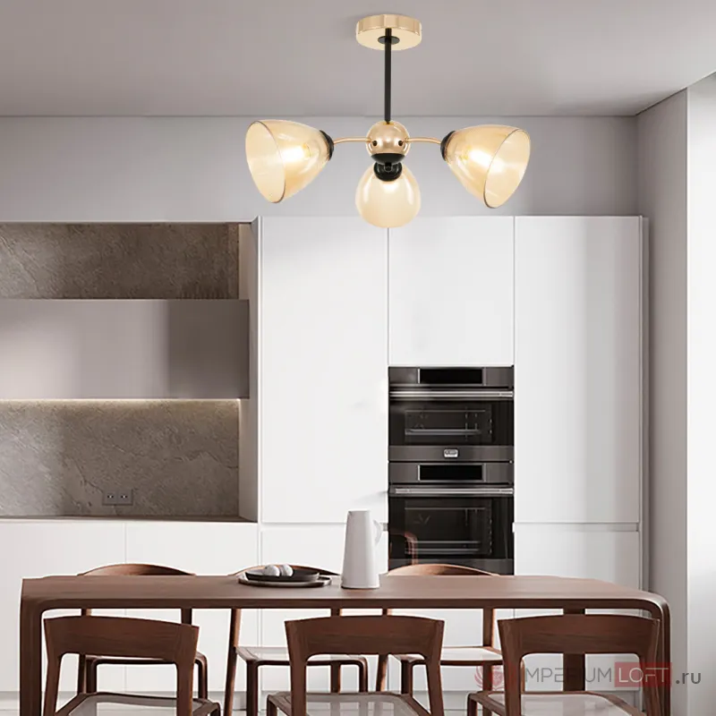 Люстра Arte Milano Napoli-329007 329007/3 GD.BK от ImperiumLoft