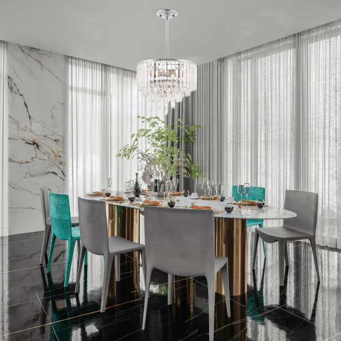 Люстра Arte Milano Sorrento-5509 375509/6/300/390 CR от ImperiumLoft