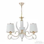 Подвесная люстра Arte Milano Florentia-3857 303857/3 Wh/Gd