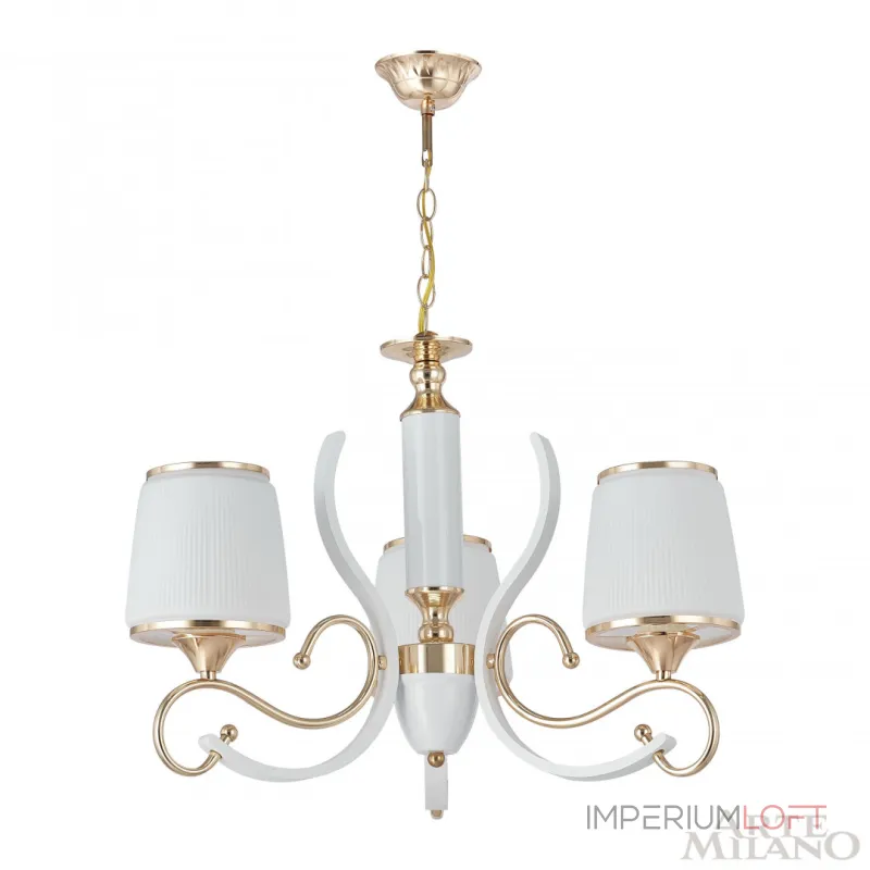 Подвесная люстра Arte Milano Florentia-3857 303857/3 Wh/Gd