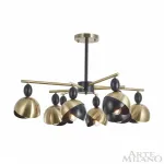 Люстра на штанге Arte Milano Neapolis-71307 271307/8 BK/GD