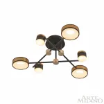 Потолочная люстра Arte Milano Ferrara-71040 271040/6 BK/GD