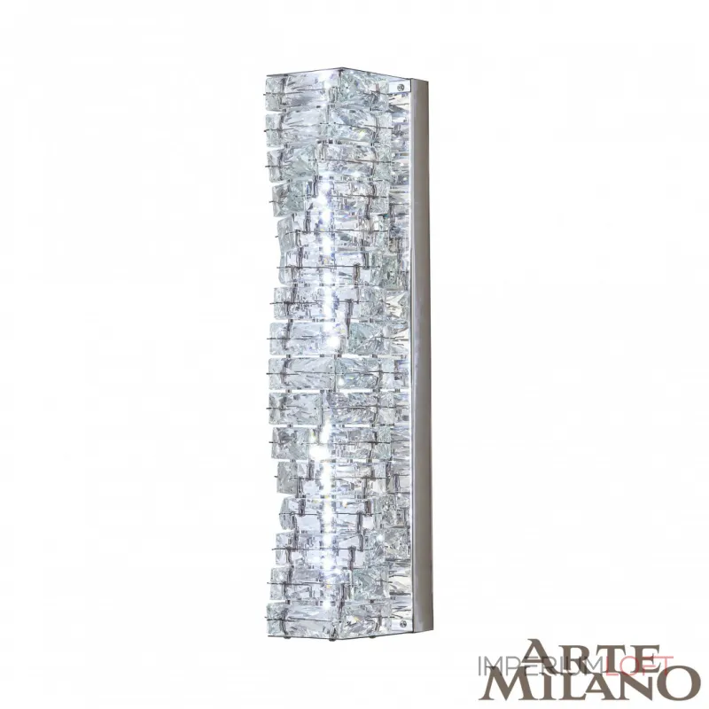 Настенный светильник светодиодный Arte Milano AM-0011 2152B.D110.H500.LED.5 Ni