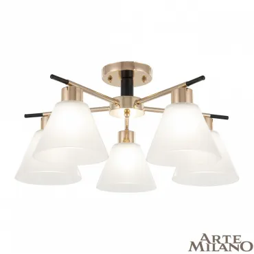 Люстра Arte Milano Napoli-322119 322119/5 FG+BK