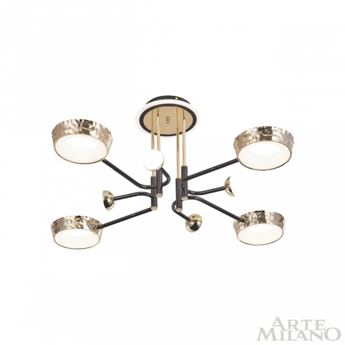 Люстра светодиодная Arte Milano Ferrara-73210 273210/8 BK/GD от ImperiumLoft