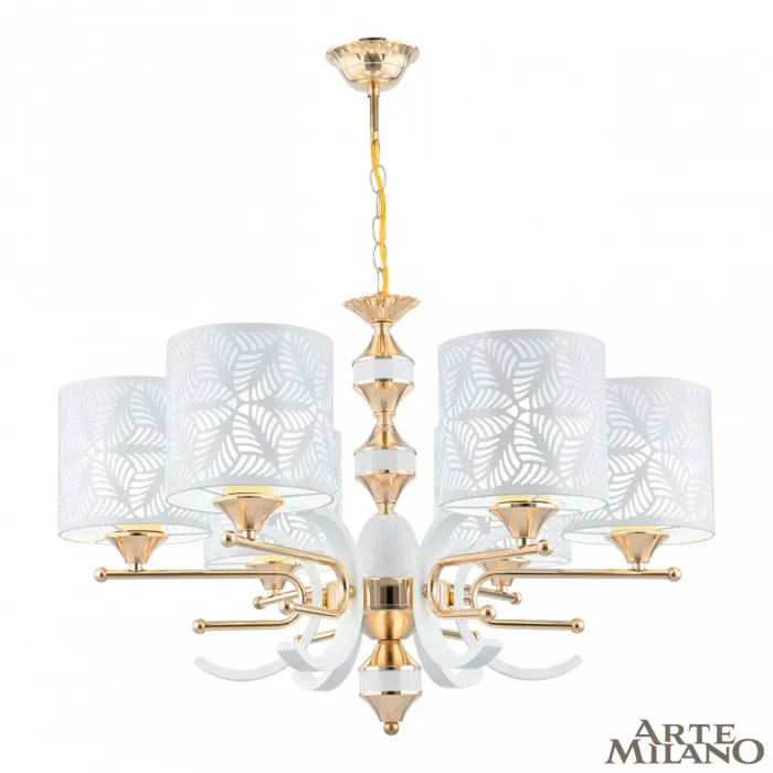 Люстра подвесная Arte Milano Florentia-2097 302097/6 Wh/Gd от ImperiumLoft