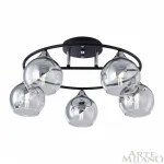 Люстра Arte Milano AMALFI-322403 322403/5 BK+CR от ImperiumLoft