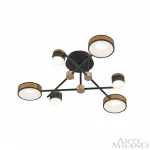 Потолочная люстра Arte Milano Ferrara-71040 271040/6 BK/GD