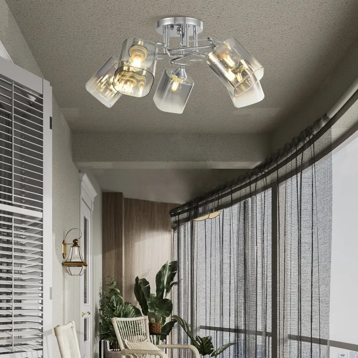 Люстра Arte Milano AMALFI-321106 321106/5 CR от ImperiumLoft
