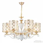Люстра подвесная Arte Milano Florentia-3097 303097/6 Wh/Gd от ImperiumLoft