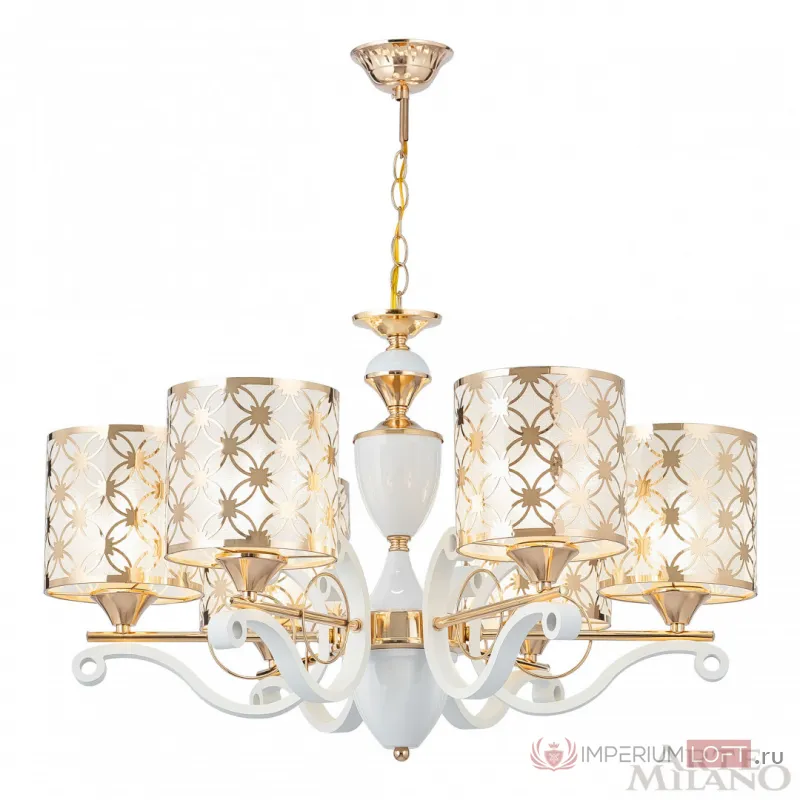 Люстра подвесная Arte Milano Florentia-3097 303097/6 Wh/Gd от ImperiumLoft
