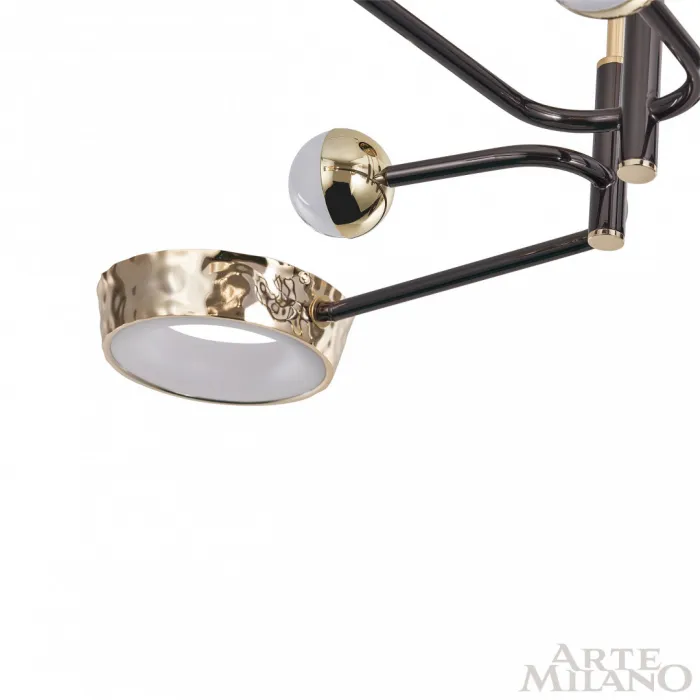 Люстра светодиодная Arte Milano Ferrara-73210 273210/8 BK/GD от ImperiumLoft