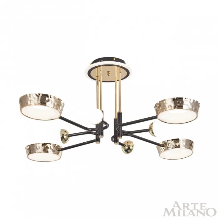 Люстра светодиодная Arte Milano Ferrara-73210 273210/8 BK/GD от ImperiumLoft