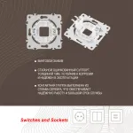Вывод кабеля 202.49-1.white от ImperiumLoft