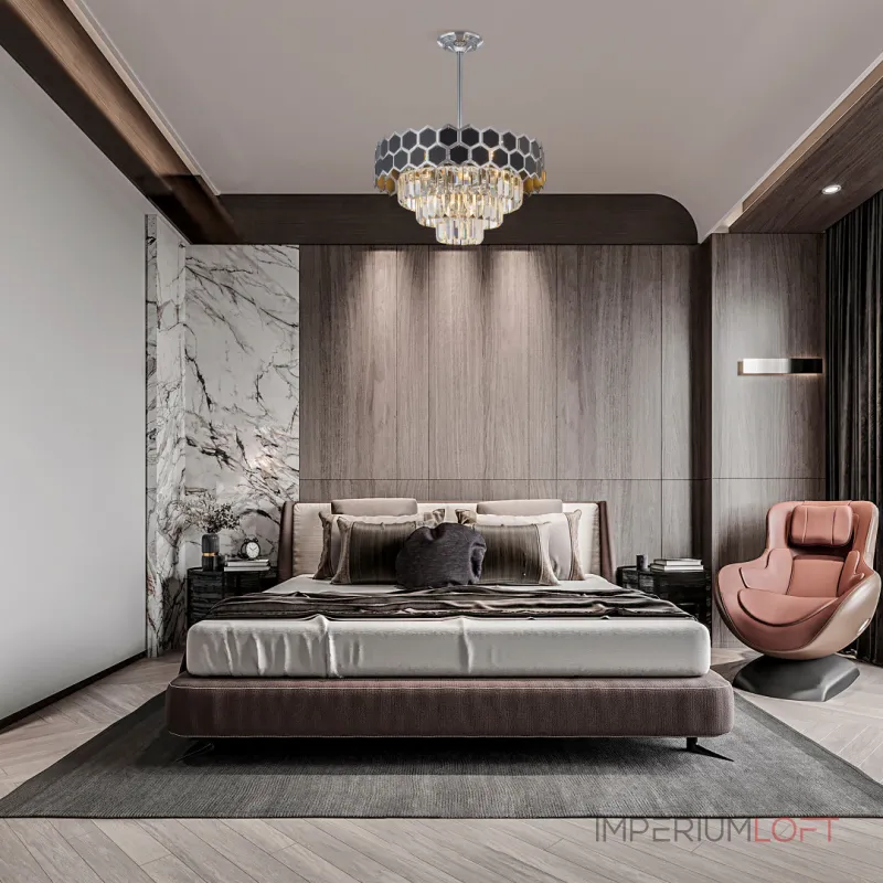 Люстра на штанге Arte Milano Sorrento-5009 375009/4+2/300/480 CR