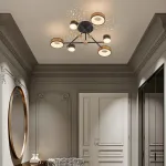 Потолочная люстра Arte Milano Ferrara-71040 271040/6 BK/GD