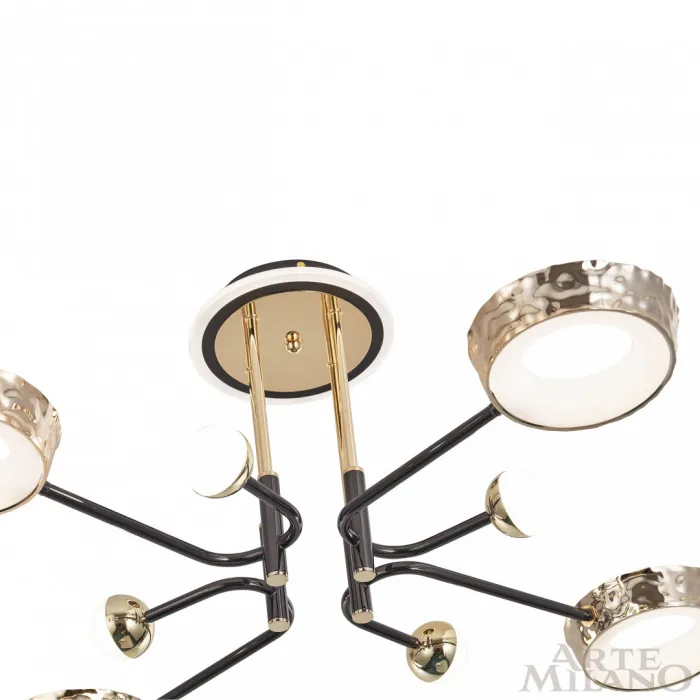 Люстра светодиодная Arte Milano Ferrara-73210 273210/8 BK/GD от ImperiumLoft