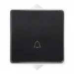 Кнопка дверного звонка, 10A 250V 309.36-1.grey от ImperiumLoft