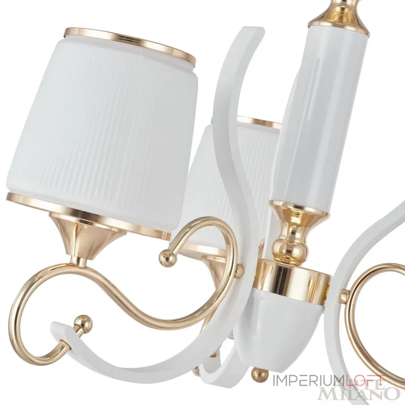 Подвесная люстра Arte Milano Florentia-3857 303857/3 Wh/Gd