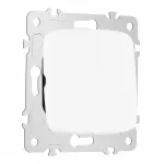 Выключатель одноклавишный проходной (на 2 направления), 10AX 250V 205.32-1.white