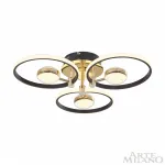 Светильник светодиодный Arte Milano Ferrara-76140 276140/3+3 BK/GD