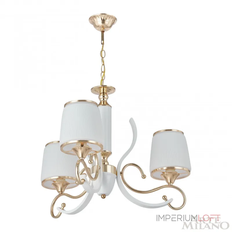 Подвесная люстра Arte Milano Florentia-3857 303857/3 Wh/Gd