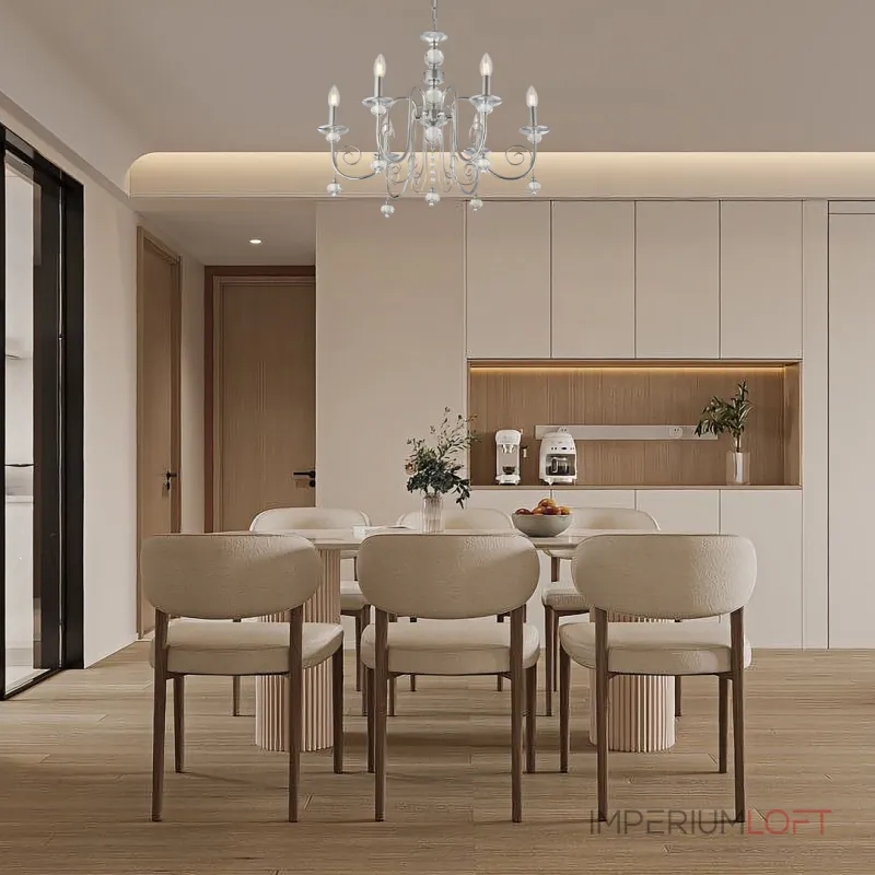 Подвесная люстра Arte Milano AM346109 346109/6 CR Подвесная люстра Arte Milano AM346109 346109/6 CR