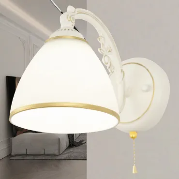 Бра Arte Milano AM341837 341837/1W WT+G Бра Arte Milano AM341837 341837/1W WT+G