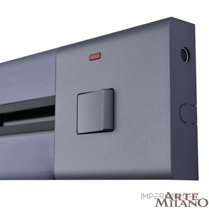 Накладной шинопровод с выключателем, 25A 250V 385201TOB/100 Grey Накладной шинопровод с выключателем, 25A 250V 385201TOB/100 Grey
