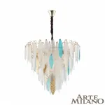 Подвесная люстра Arte Milano AM-7753B 8763B.D800.H750.E14.19 G