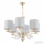 Люстра подвесная Arte Milano Florentia-2097 302097/6 Wh/Gd от ImperiumLoft