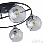 Люстра Arte Milano AMALFI-322403 322403/5 BK+CR от ImperiumLoft