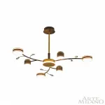 Люстра светодиодная Arte Milano Ferrara-71040 276240/6+1 BK/GD от ImperiumLoft