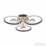 Светильник светодиодный Arte Milano Ferrara-76140 276140/3+3 BK/GD