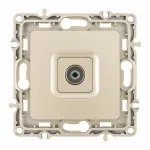 Розетка TV 217.43-1.shampan от ImperiumLoft