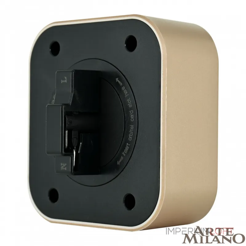 Трековый светильник с датчиком движения Arte Milano Am-track-sockets 380022TLS/LWS Gold Трековый светильник с датчиком движения Arte Milano Am-track-sockets 380022TLS/LWS Gold