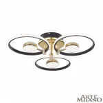Светильник светодиодный Arte Milano Ferrara-76140 276140/3+3 BK/GD