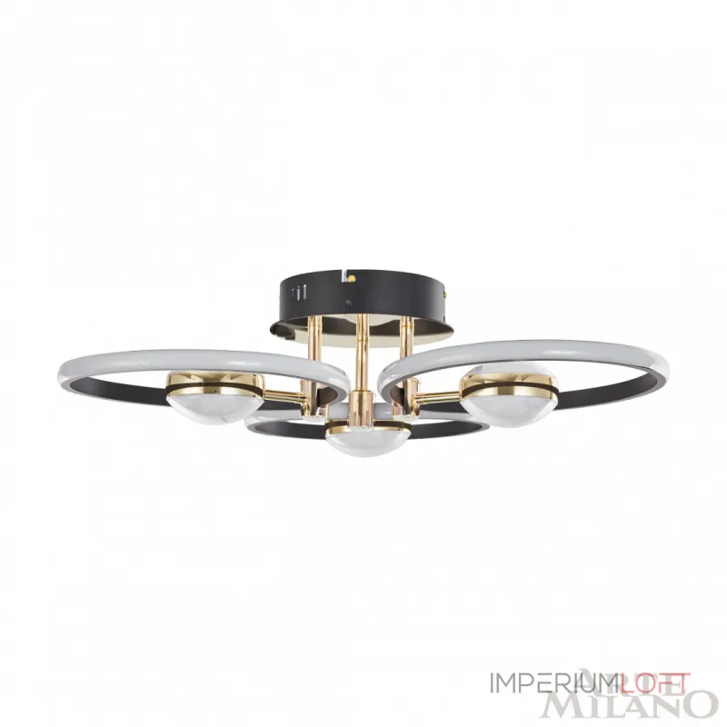 Светильник светодиодный Arte Milano Ferrara-76140 276140/3+3 BK/GD Светильник светодиодный Arte Milano Ferrara-76140 276140/3+3 BK/GD