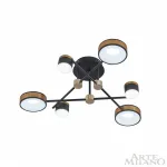 Потолочная люстра Arte Milano Ferrara-71040 271040/6 BK/GD