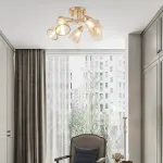 Потолочная люстра Arte Milano AMALFI-326419 326419/5 FG+WH