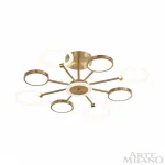 Потолочная люстра Arte Milano Neapolis-77240 277240/8 GD