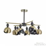 Люстра на штанге Arte Milano Neapolis-71307 271307/8 BK/GD